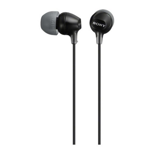 Headphones Sony MDR EX15LP in-ear Black